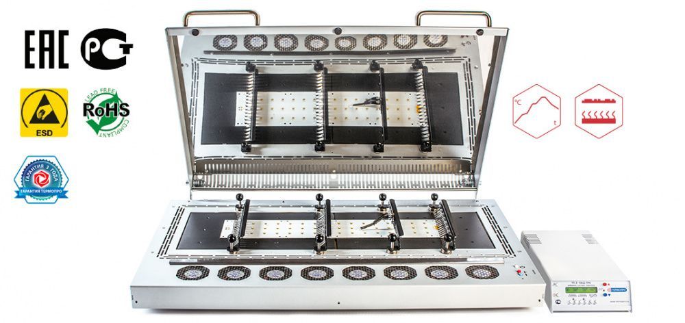 картинка Термопро LED-580. Камерная печь для пайки оплавлением являющийся официальным дистрибьютором в России 