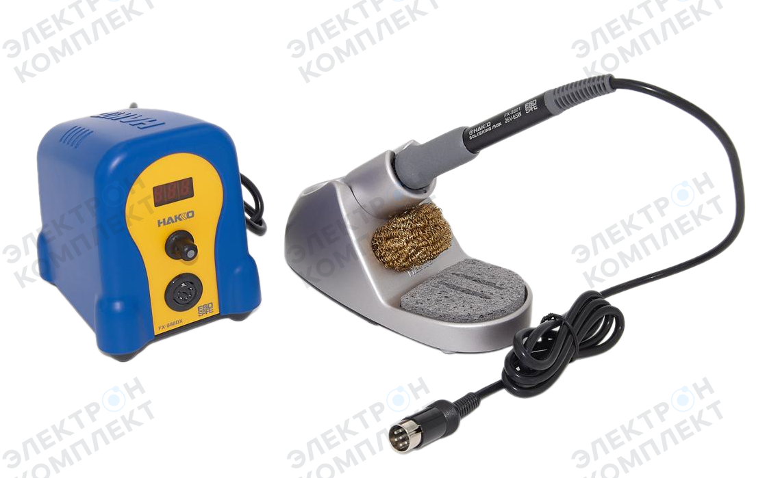 картинка Hakko FX-888DX. Паяльная станция являющийся официальным дистрибьютором в России 