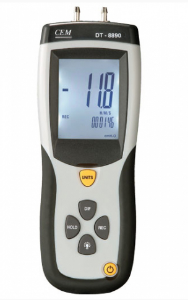 картинка CEM-Instruments DT-8890. Дифференциальный манометр являющийся официальным дистрибьютором в России 
