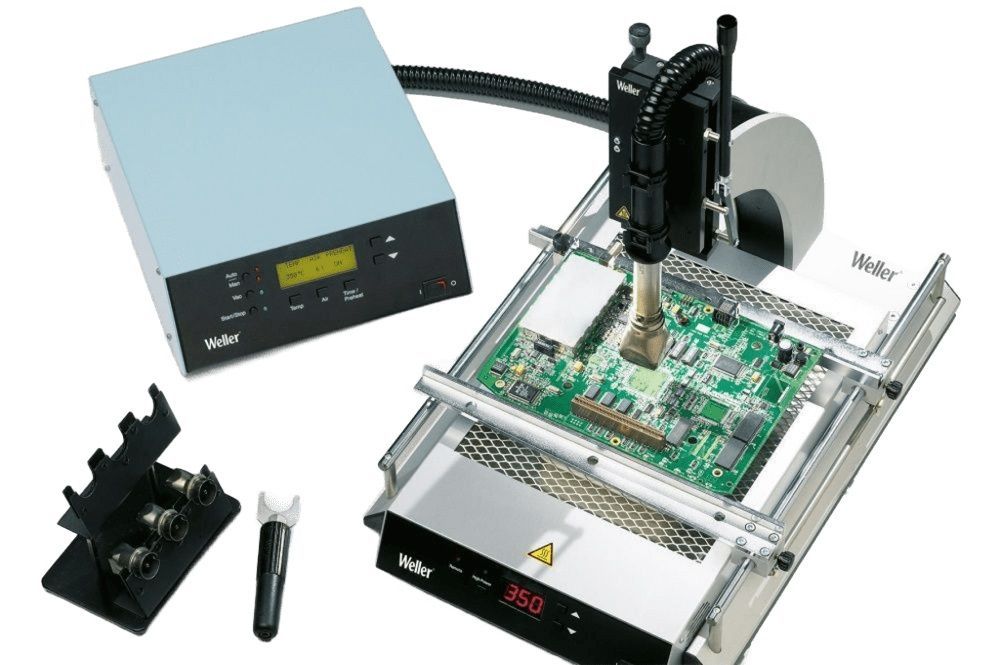 картинка Weller WHA 3000VS (700 Вт). Термовоздушная паяльная станция являющийся официальным дистрибьютором в России 