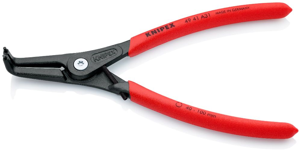 картинка KNIPEX KN-4941A31. Прецизионные щипцы для стопорных колец являющийся официальным дистрибьютором в России 
