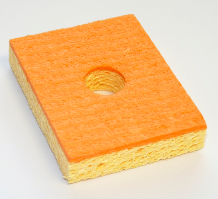 картинка Weller 52242099. Губка двухслойная для очистки паяльных жал являющийся официальным дистрибьютором в России 