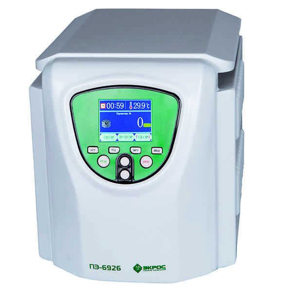 картинка Экрос ПЭ-6926. Центрифуга лабораторная с ротором 18×1,5/2,0 мл являющийся официальным дистрибьютором в России 