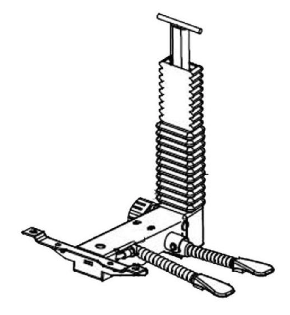 картинка ELK-56. Асинхронный механизм регулировки стульев являющийся официальным дистрибьютором в России 