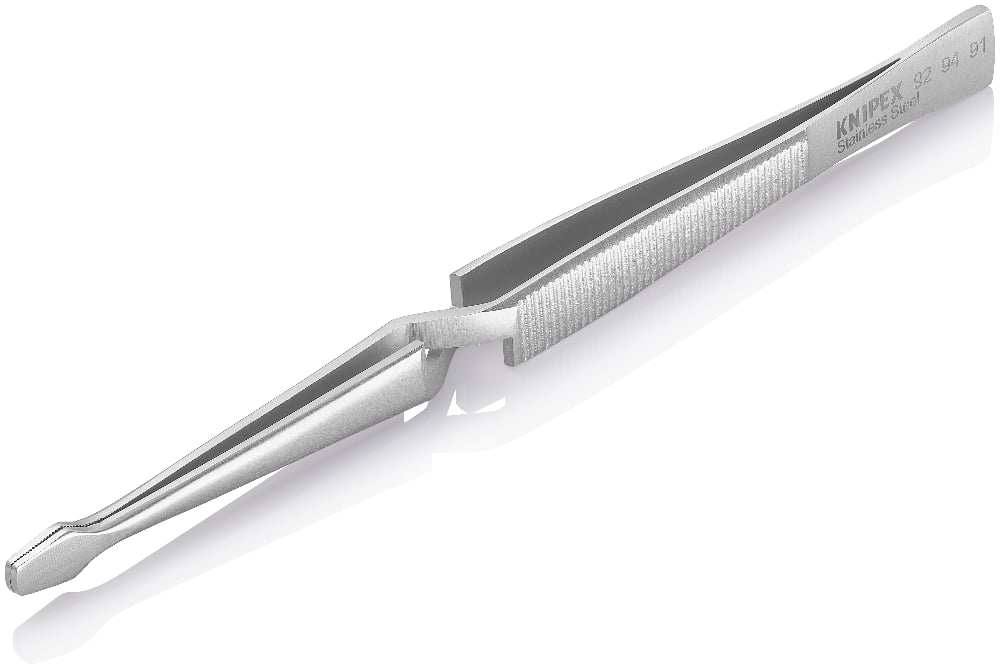 картинка KNIPEX KN-929491. Пинцет крестовидный прецизионный являющийся официальным дистрибьютором в России 