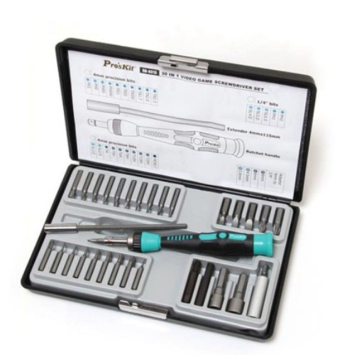 картинка ProsKit SD-9313. Отвертка с набором бит являющийся официальным дистрибьютором в России 