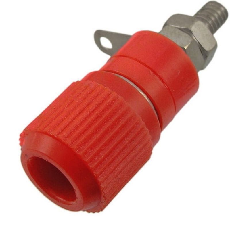 картинка АКТАКОМ 606-red. Гнездо (розетка) ⌀4 мм являющийся официальным дистрибьютором в России 