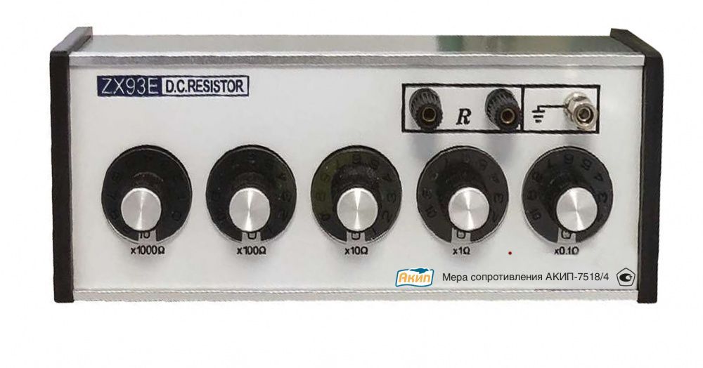 картинка АКИП 7518/4. Мера сопротивления являющийся официальным дистрибьютором в России 