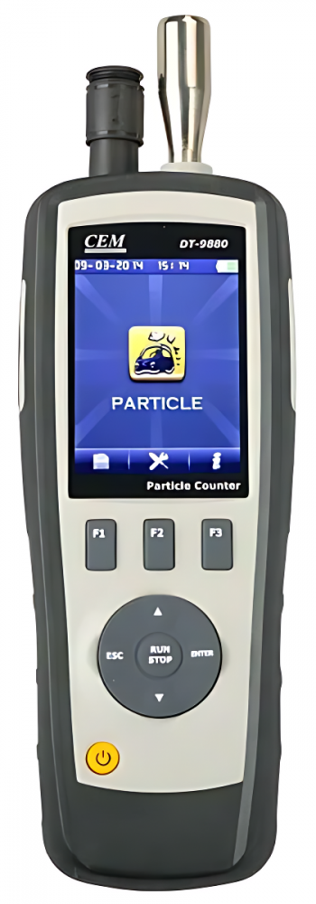 картинка CEM-Instruments DT-9880. Счётчик пылевых частиц являющийся официальным дистрибьютором в России 