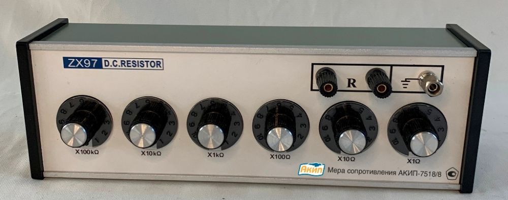 картинка АКИП 7518/8. Мера сопротивления являющийся официальным дистрибьютором в России 