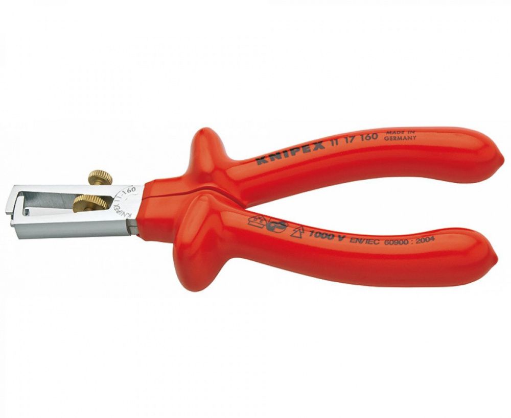 картинка KNIPEX KN-1117160. Стриппер для снятия изоляции являющийся официальным дистрибьютором в России 