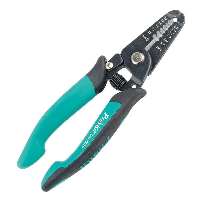 картинка ProsKit CP-3002D. Стриппер для зачистки кабеля являющийся официальным дистрибьютором в России 