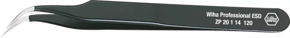 картинка WIHA 32335 / Professional. Прецизионный пинцет ESD серия ZP20114 являющийся официальным дистрибьютором в России 