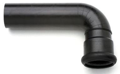 картинка Weller (53632299). Вытяжная секция изогнутая под углом 90° Pipe System 50 являющийся официальным дистрибьютором в России 