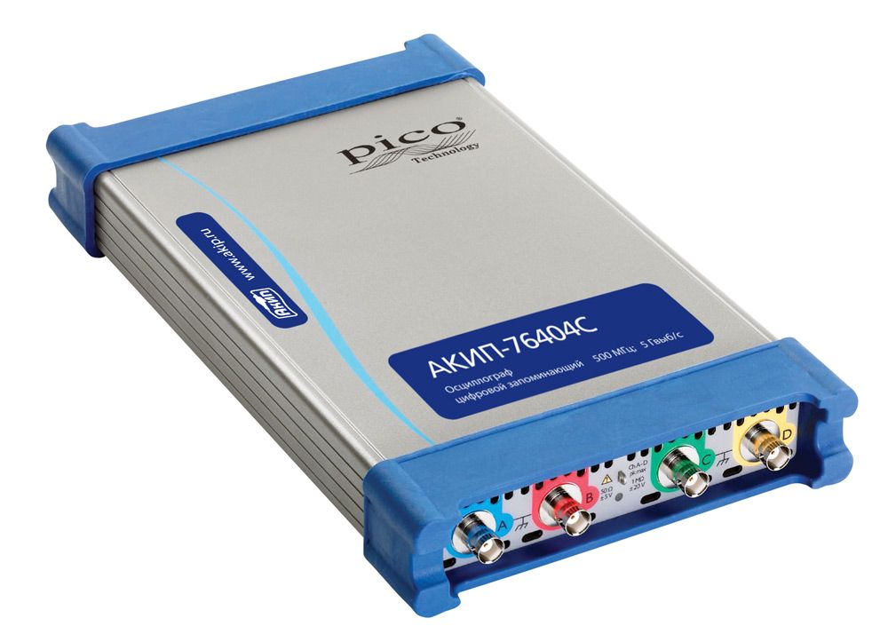 картинка АКИП 76403C. Осциллограф запоминающий USB четырехканальный являющийся официальным дистрибьютором в России 