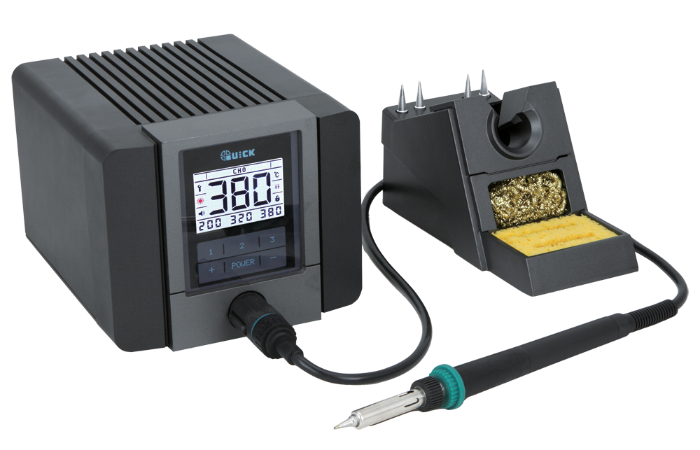 картинка Quick TS2200 (90 Вт). Индукционная паяльная станция являющийся официальным дистрибьютором в России 
