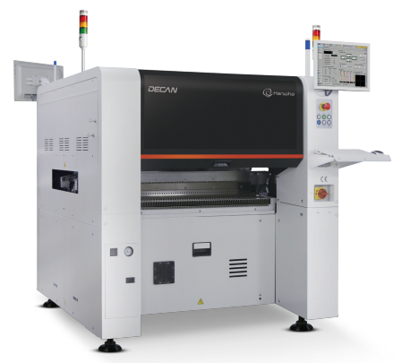 картинка Hanwha DECAN S1. Высокоскоростной автомат-установщик SMD компонентов являющийся официальным дистрибьютором в России 