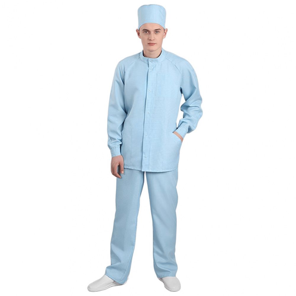 картинка ELK Б-247. Костюм антистатический мужской являющийся официальным дистрибьютором в России 