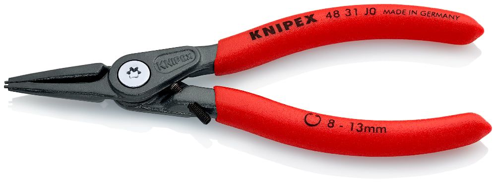 картинка KNIPEX KN-4831J0. Прецизионные щипцы для внутренних стопорных колец являющийся официальным дистрибьютором в России 