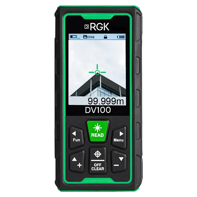 картинка RGK DV100. Дальномер лазерный с видоискателем являющийся официальным дистрибьютором в России 