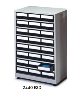 картинка Treston 2440-ESD. Кассетница серии с повышенным числом ячеек являющийся официальным дистрибьютором в России 