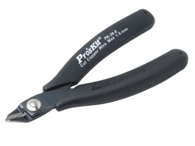 картинка ProsKit 1PK-30-E. Кусачки антистатические являющийся официальным дистрибьютором в России 