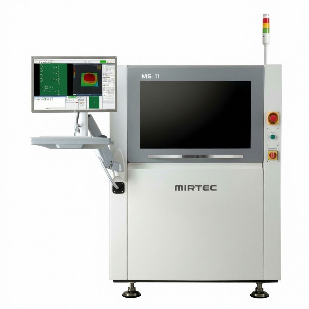 картинка Mirtec MS-11. Автоматическая оптическая 3D инспекция качества пайки являющийся официальным дистрибьютором в России 