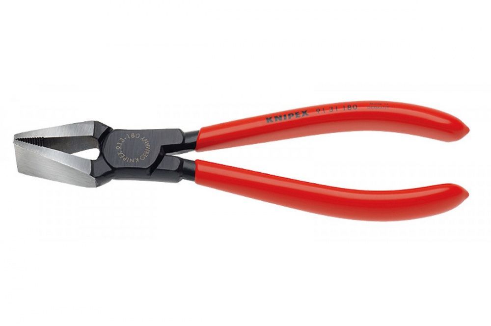 картинка KNIPEX KN-9131180. Плоскогубцы для обламывания стекла являющийся официальным дистрибьютором в России 