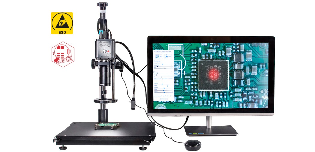 картинка Термопро HD-150/450. Профессиональный видеомикроскоп являющийся официальным дистрибьютором в России 