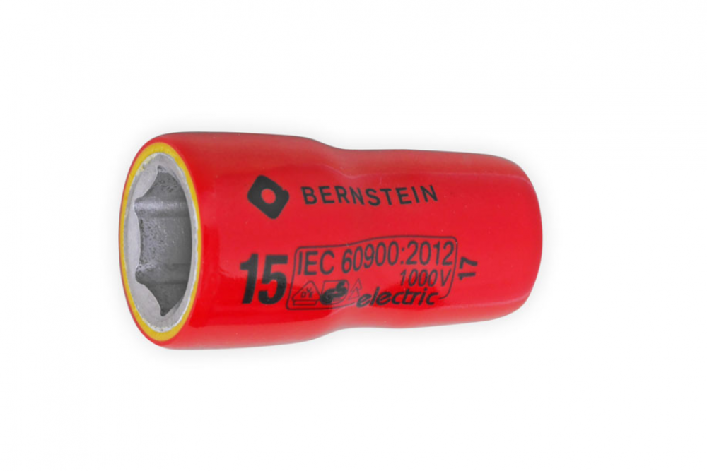 картинка Bernstein B16-497VDE. Сменная торцевая головка VDE 3/8 дюйма являющийся официальным дистрибьютором в России 