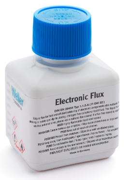 картинка Weller Electronic Flux. Жидкий флюс типа 1.1.3.A (F-SW 32) 100 мл являющийся официальным дистрибьютором в России 