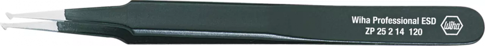 картинка WIHA 32340 / Professional. Пинцет SMD ESD серия ZP25214 являющийся официальным дистрибьютором в России 