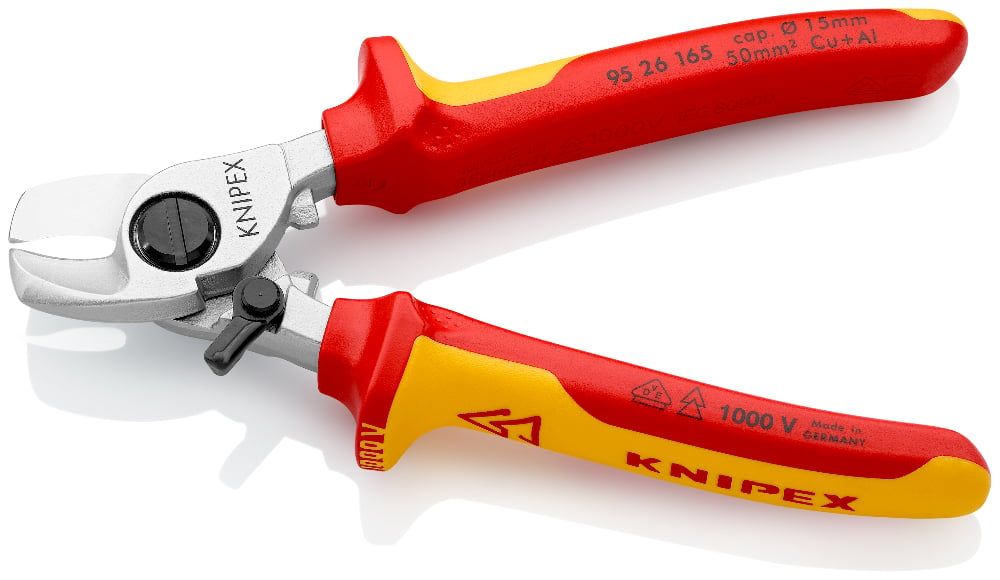 картинка KNIPEX KN-9526165. Кабелерезы диэлектрические являющийся официальным дистрибьютором в России 