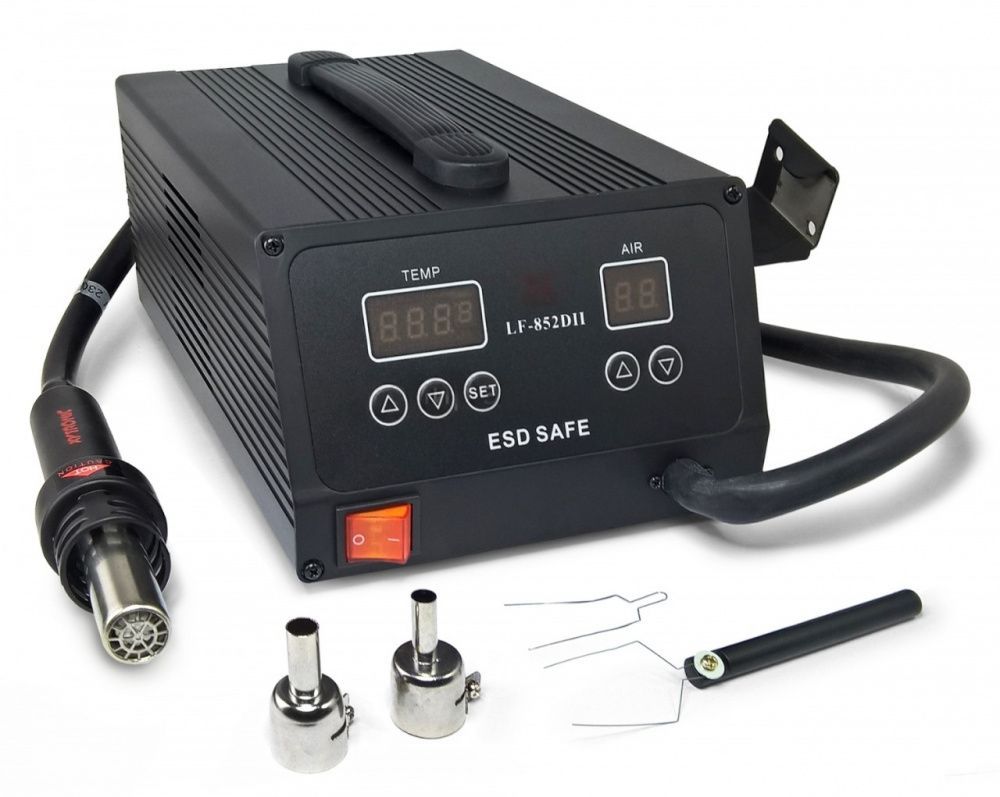 картинка Xytronic LF-852D II (1000 Вт). Термовоздушная паяльная станция являющийся официальным дистрибьютором в России 