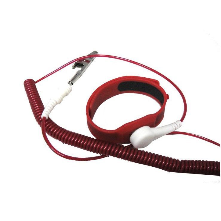 картинка ELK-1701. Браслет антистатический резиновый, крокодил магазин Одежда+ являющийся официальным дистрибьютором в России 