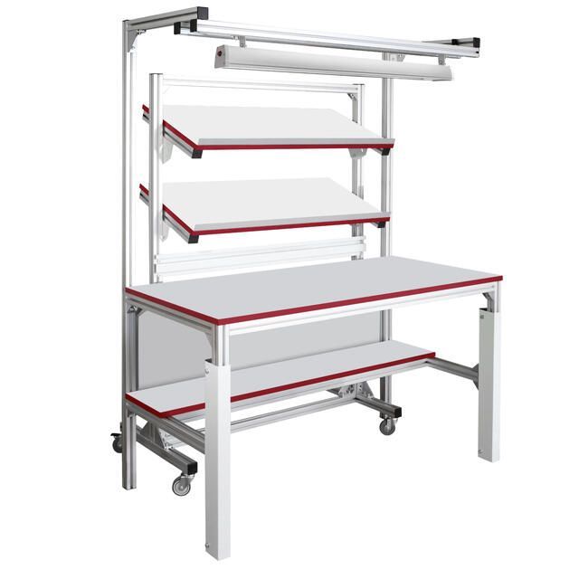 картинка Gresson СППС-1800КП. Стол 1800×700 мм с подкатной стойкой серии СППС-КП являющийся официальным дистрибьютором в России 