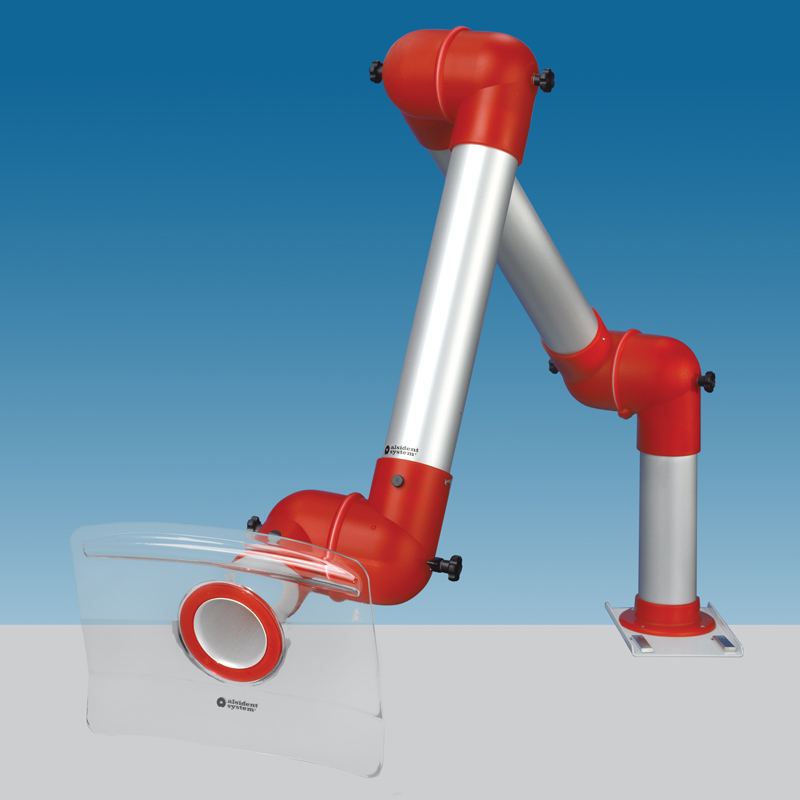 картинка Alsident System 75 (80-180 м3/час). Серия шарнирных дымоприемников ⌀75 мм являющийся официальным дистрибьютором в России 