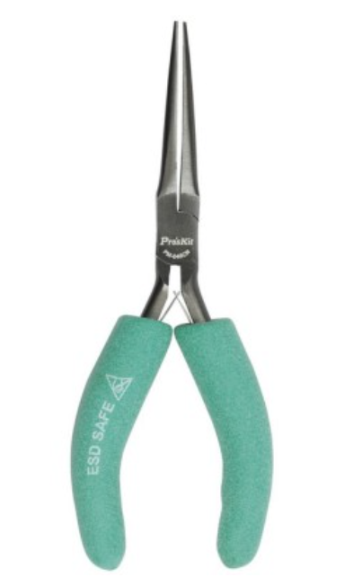картинка ProsKit PM-046CN. Узкогубцы антистатические являющийся официальным дистрибьютором в России 