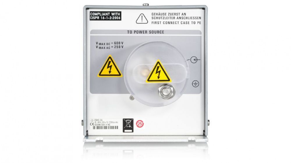 картинка R&S ESH3-Z6. Однопроводной V-образный эквивалент сети питания являющийся официальным дистрибьютором в России 