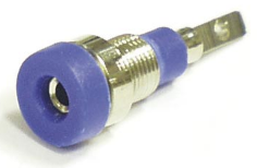 картинка АКТАКОМ 623-blue. Гнездо (розетка) ⌀2 мм являющийся официальным дистрибьютором в России 