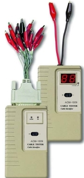 картинка АКТАКОМ АСМ-1009. Кабель-тестер являющийся официальным дистрибьютором в России 
