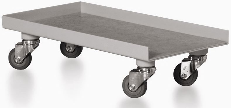 картинка NovaTor HS/W. Подставка 220×150×480 мм под системный блок подкатная являющийся официальным дистрибьютором в России 