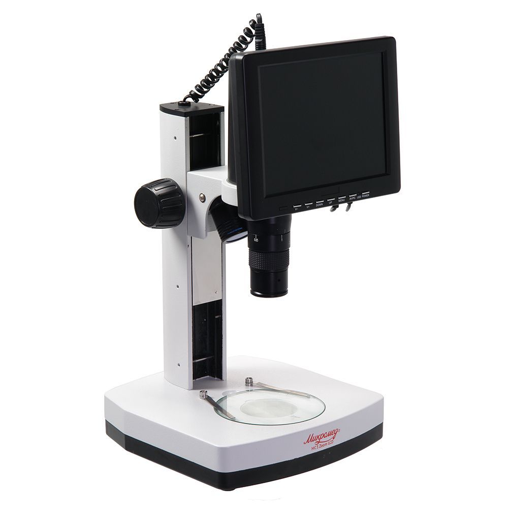 картинка Микромед МС-3-ZOOM LCD. Микроскоп стерео являющийся официальным дистрибьютором в России 