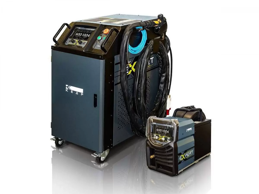 картинка КЕДР iLaser-1500W EXPERT. Аппарат для ручной лазерной сварки и резки являющийся официальным дистрибьютором в России 