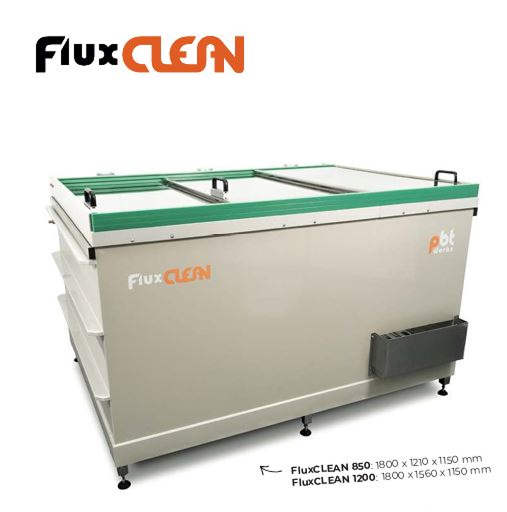 картинка PBT Works FluxCLEAN. Установка для отмывки технологической оснастки SMT методом барботирования являющийся официальным дистрибьютором в России 