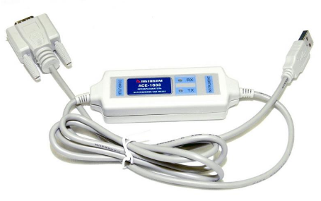 картинка АКТАКОМ АСЕ-1633. Преобразователь интерфейсов RS-232 - USB с гальванической развязкой являющийся официальным дистрибьютором в России 
