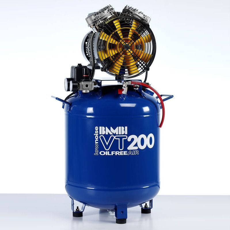 картинка BAMBI VT200. Компрессор безмасляный являющийся официальным дистрибьютором в России 
