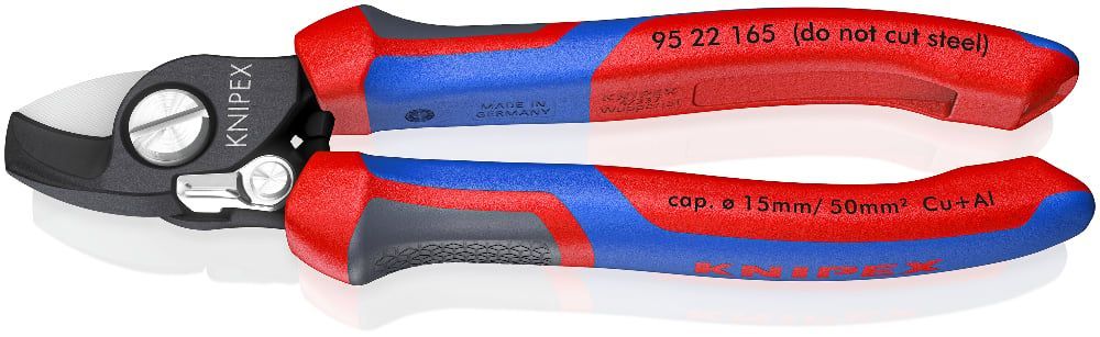 картинка KNIPEX KN-9522165. Кабелерезы являющийся официальным дистрибьютором в России 