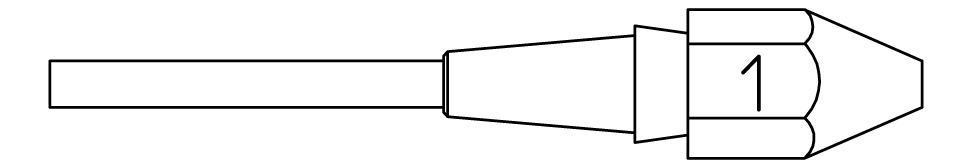 картинка Weller XDS 1 (T0051325099). Паяльная демонтажная насадка для выпайки и удаления припоя являющийся официальным дистрибьютором в России 