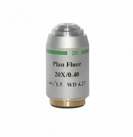 картинка Микромед. Объектив для микроскопа 20х/0,4 LPan беск/1,50 (Микромед И ЛЮМ) являющийся официальным дистрибьютором в России 
